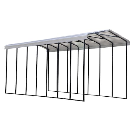 Arrow Storage Products Arrow Carport, 14x33x14, Eggshell CPH143314